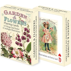 Prospero Art Garden & Flowers Playing Cards
