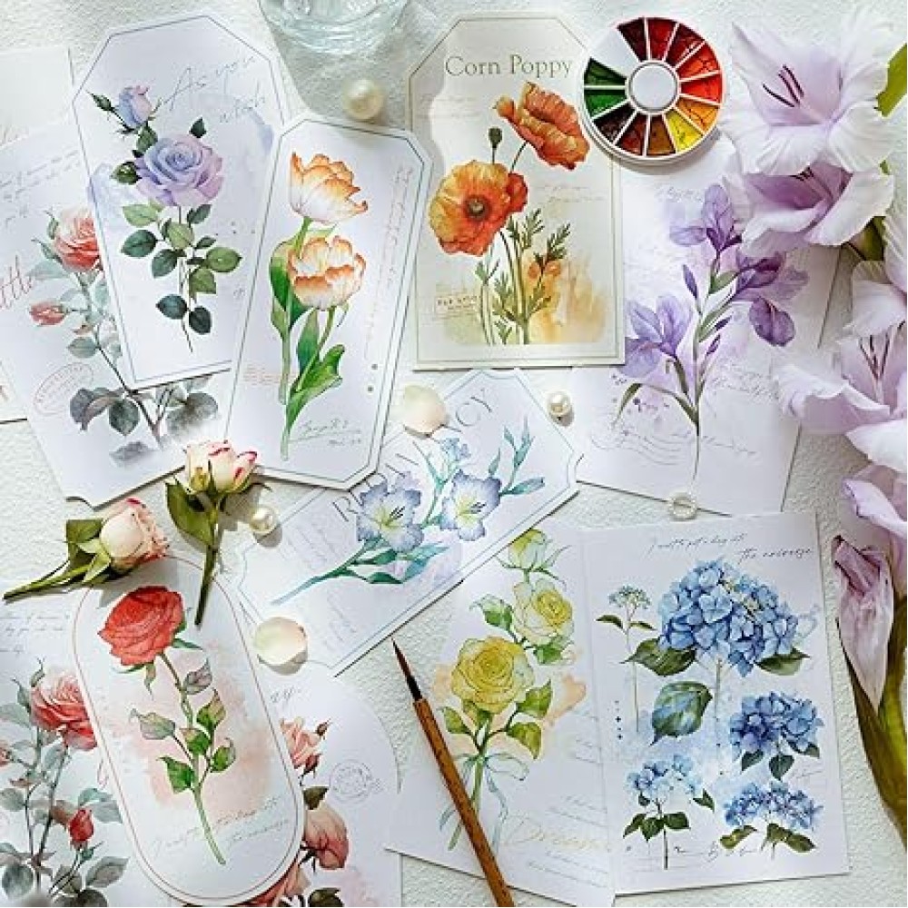 Vintage Botanical Postcards