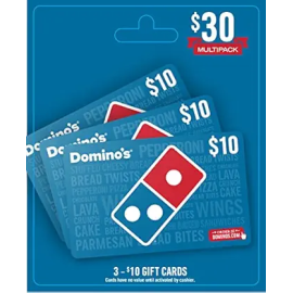 Dominos Multi Pack Gift Cards
