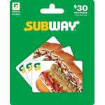 Subway Physical Gift Card