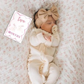 Watercolor Monthly Milestone Cards